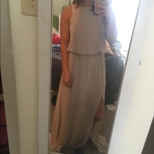 Show Me Your MuMu halter maxi dress