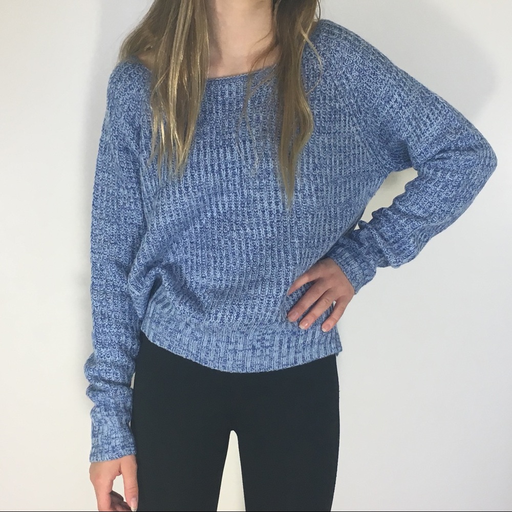 Heather Blue Sweater!