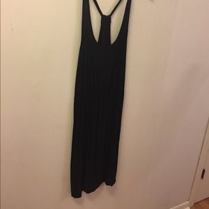 Cool and breezy black sundress