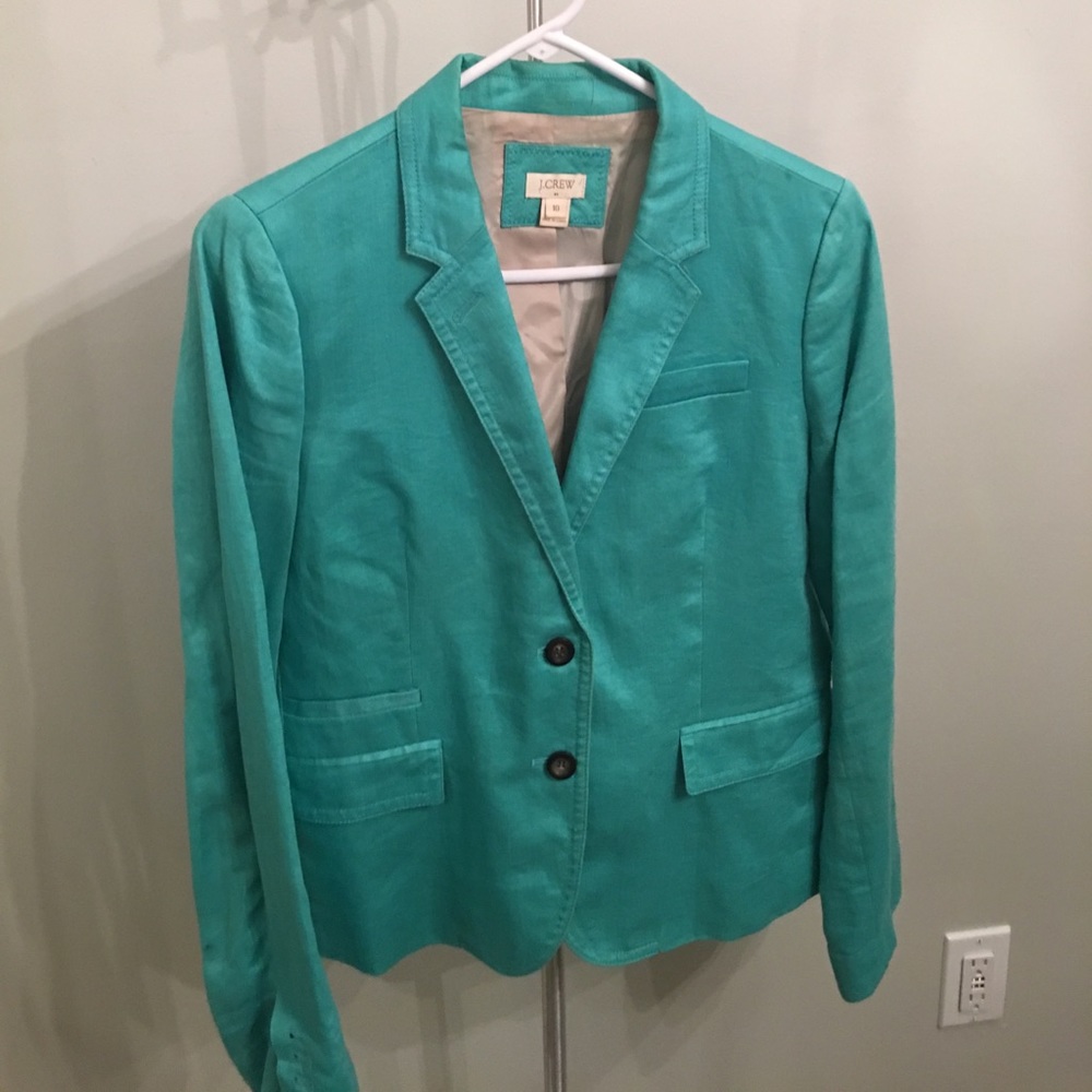 Teal blazer