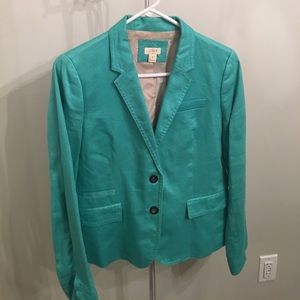 Teal blazer