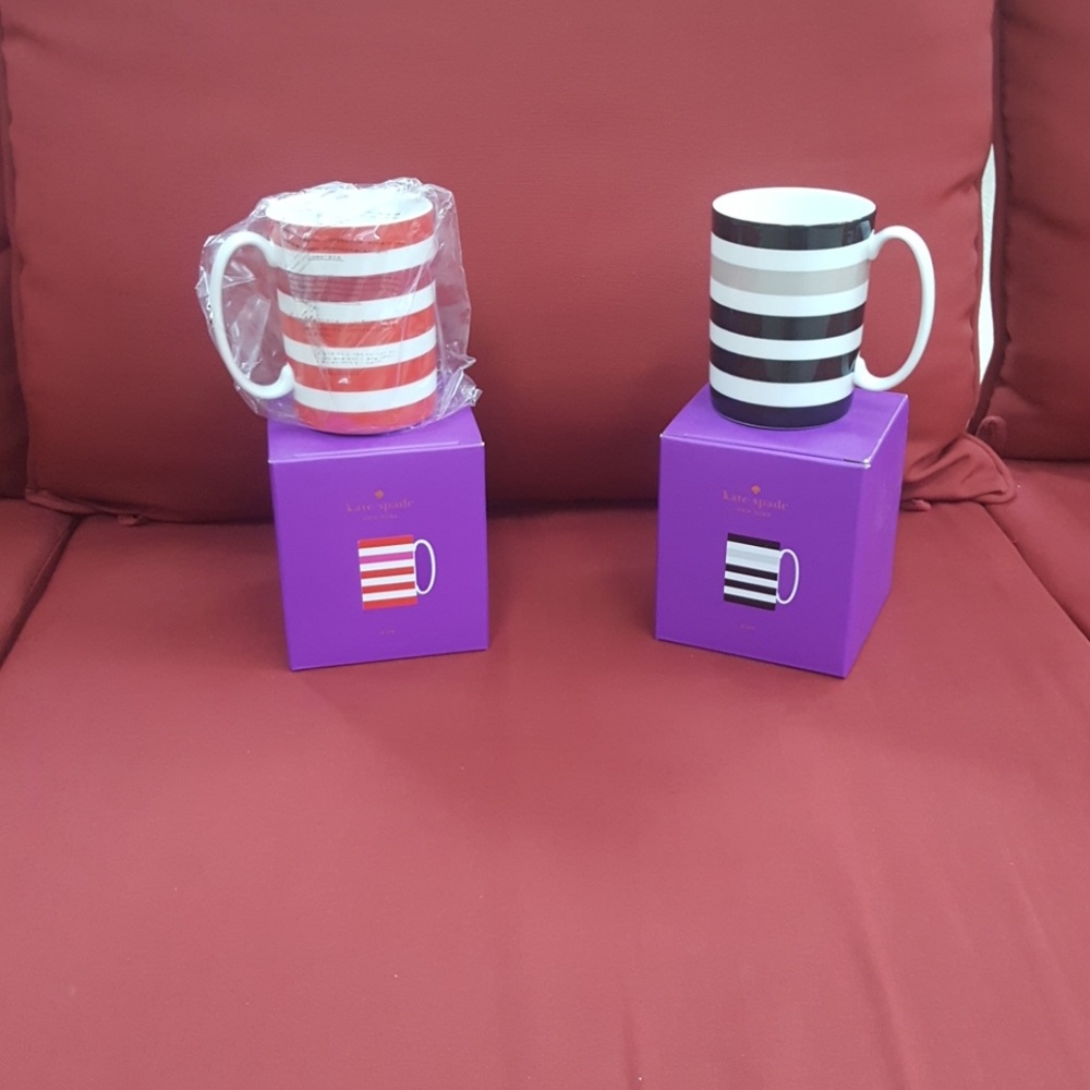 Two New Kate Spade Mugs