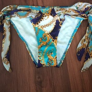 Victoria's Secret side tie swim bottoms