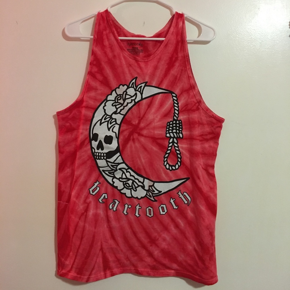 ti-dye brand new never worn signed bear tooth tank