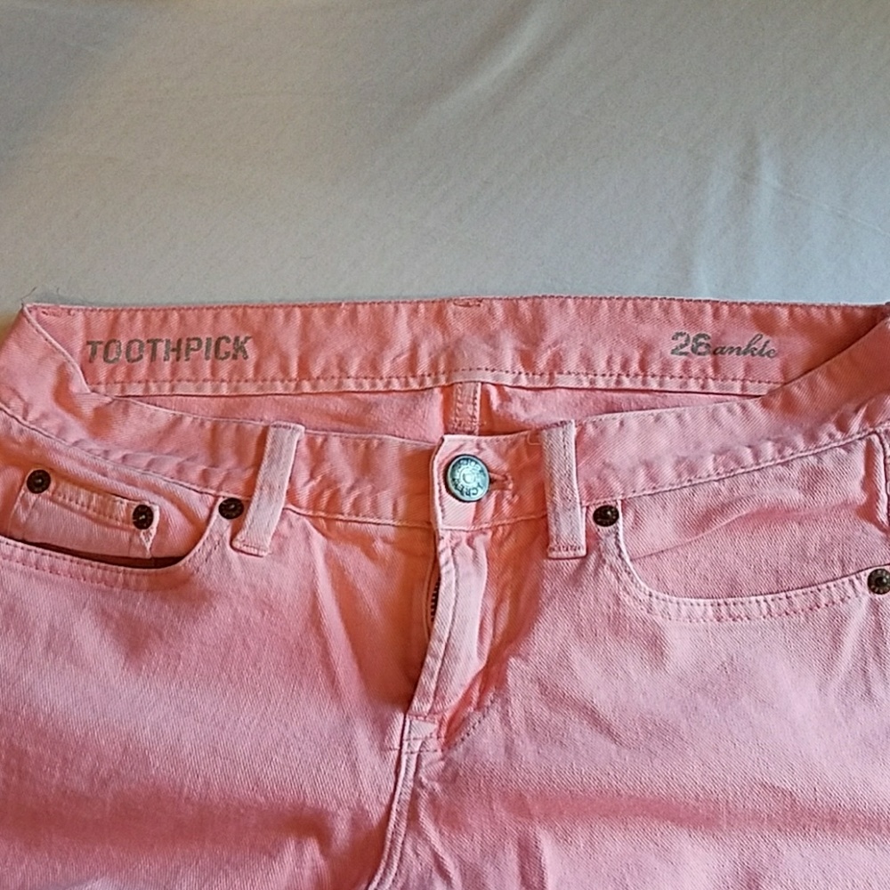 J. Crew Ankle Toothpick Jeans