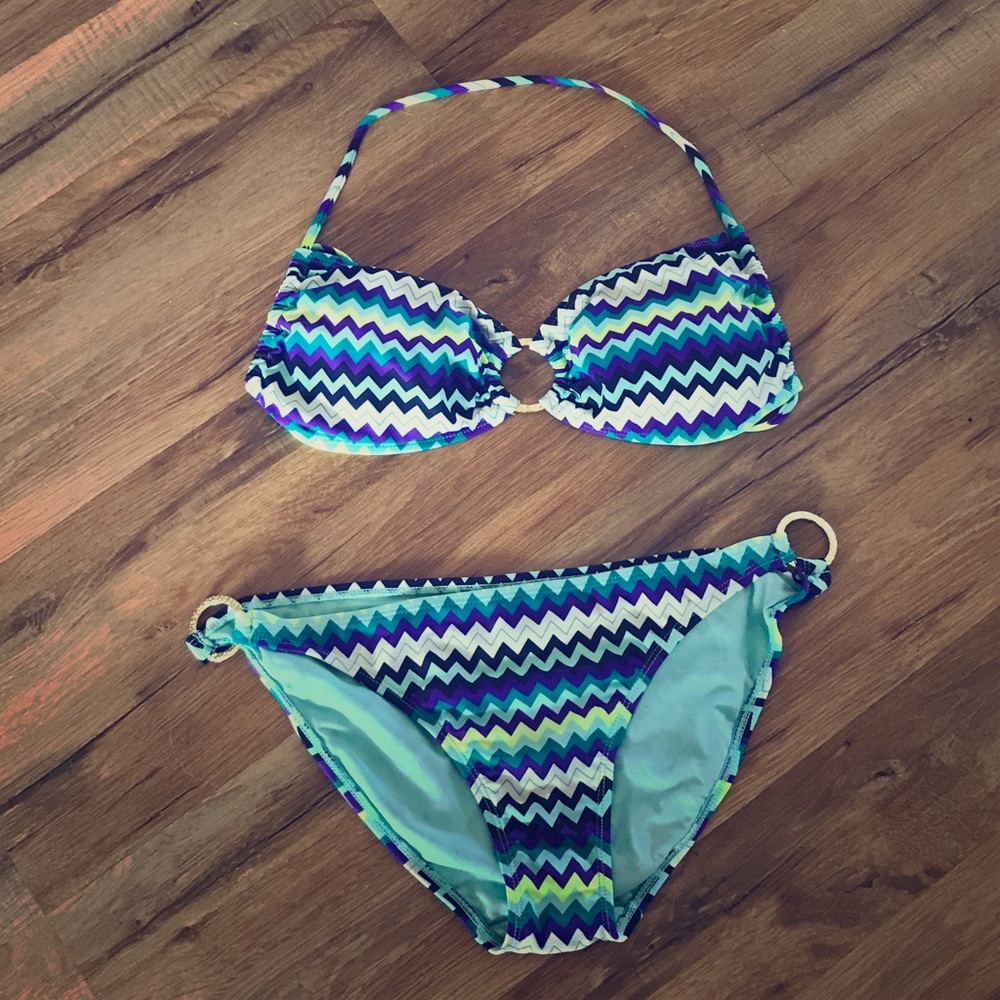 Multicolored bikini