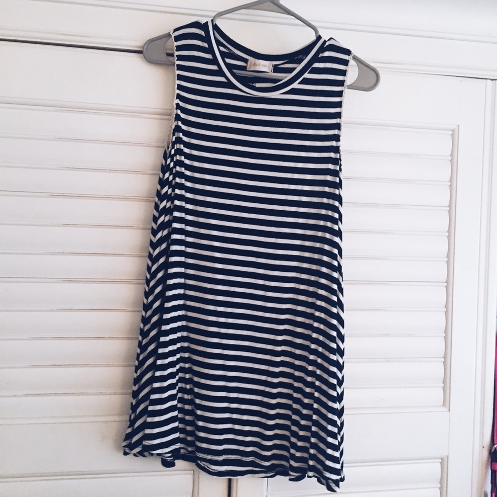 black and white striped sun dress 💫⚡️🌞