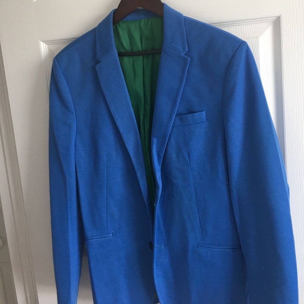 Blue ZARA jacket
