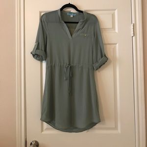 Francesca's Olive Lush Dress