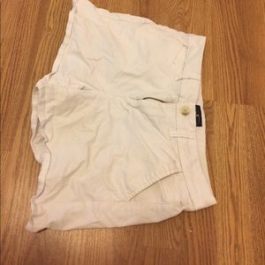 White American eagle high waisted shorts