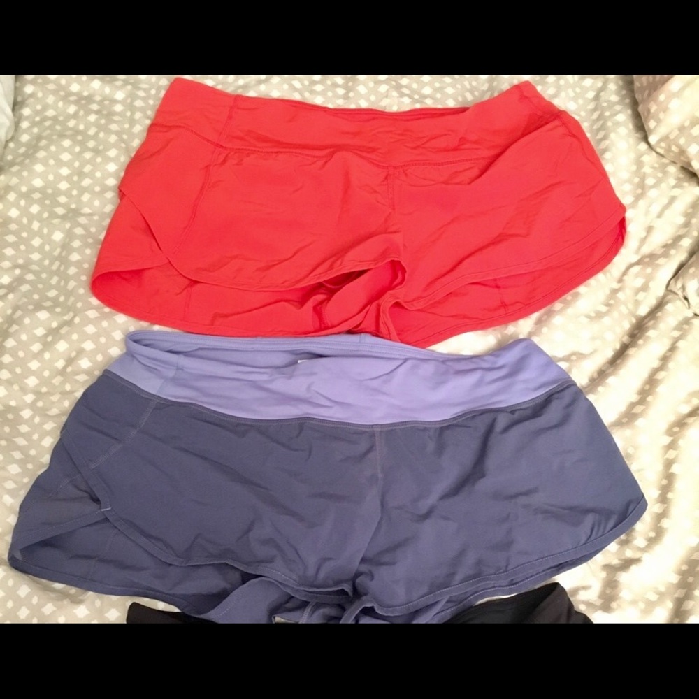 Lululemon Speed Shorts!!