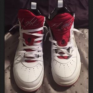 Jordan Flight Air Men Shoes Red White Black Sz 13
