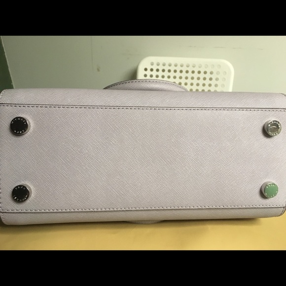 MK Selma Saffiano Leather Medium Satchel - Picture 6 of 8