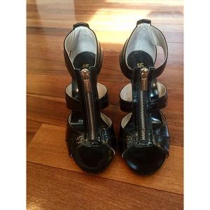 Michael Kors zipper heels