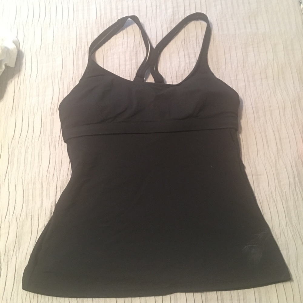 Black Calia Swim Top