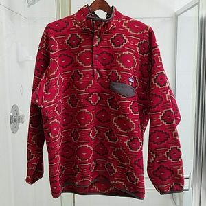 Patagonia Red Synchilla Snap-T Fleece Pullover