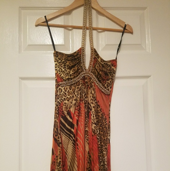 Sky Dresses & Skirts - Sky mini dress with crystal straps - EUC worn twic Sky Dresses & Skirts - Sky mini dress with crystal straps - EUC worn twic