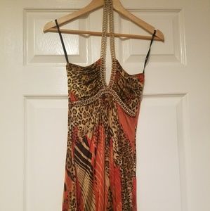 Sky Dresses - Sky mini dress with crystal straps - EUC worn twic Sky Dresses - Sky mini dress with crystal straps - EUC worn twic