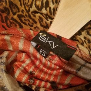 Sky Dresses - Sky mini dress with crystal straps - EUC worn twic Sky Dresses - Sky mini dress with crystal straps - EUC worn twic