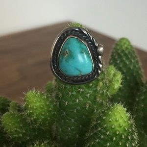 Sterling Silver and Turquoise Ring