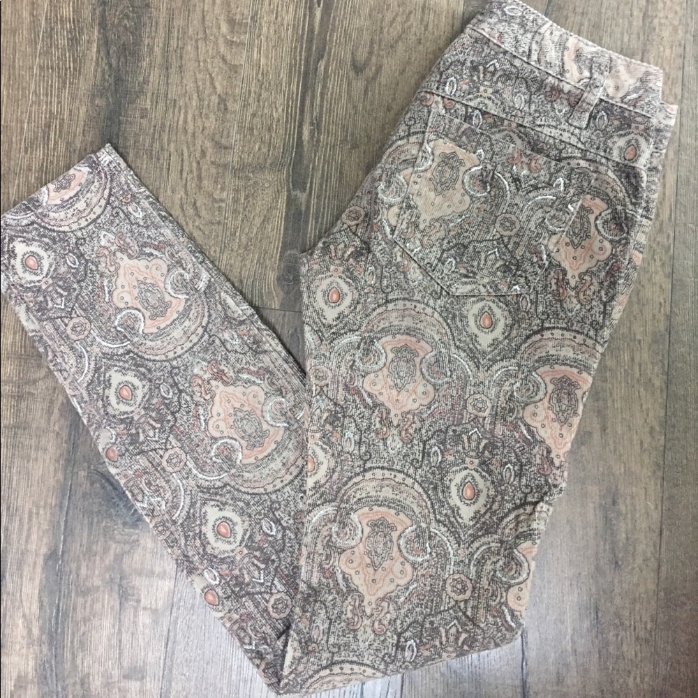 Free People Corduroy Skinny