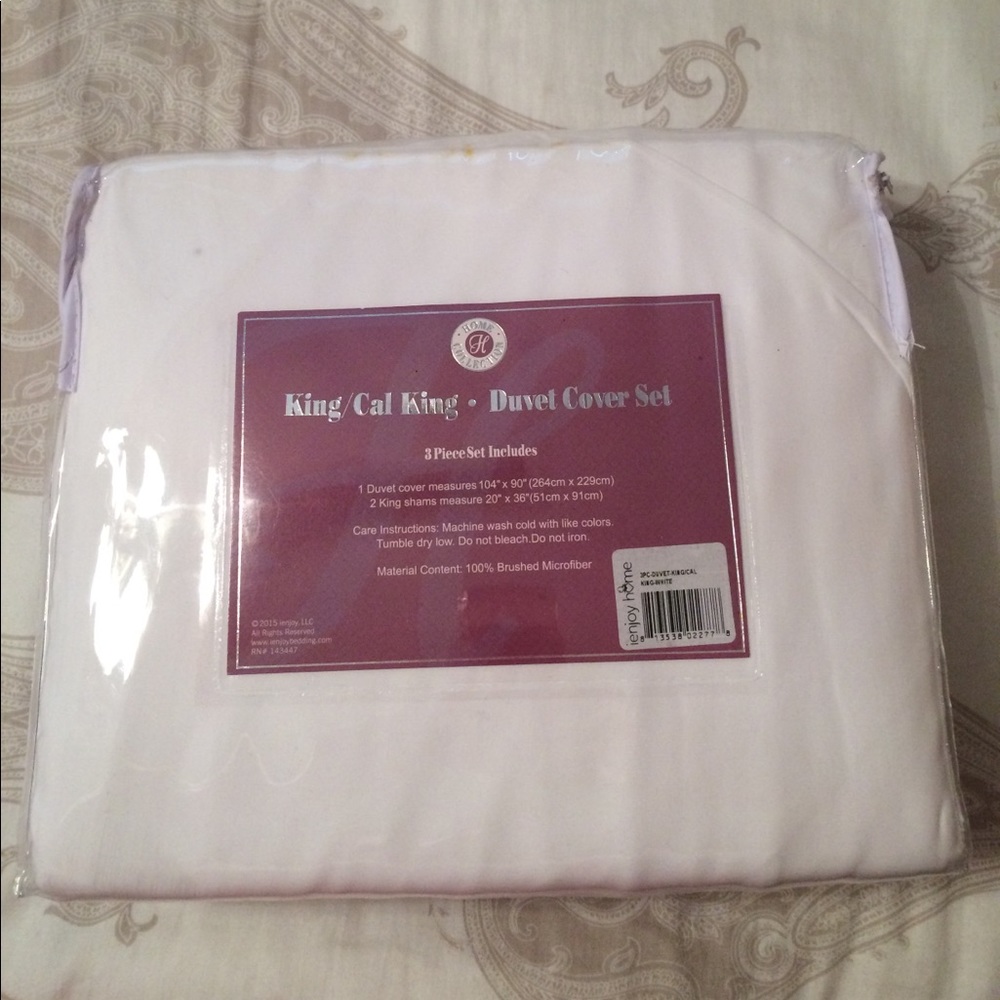 King/Cal King duvet cover set