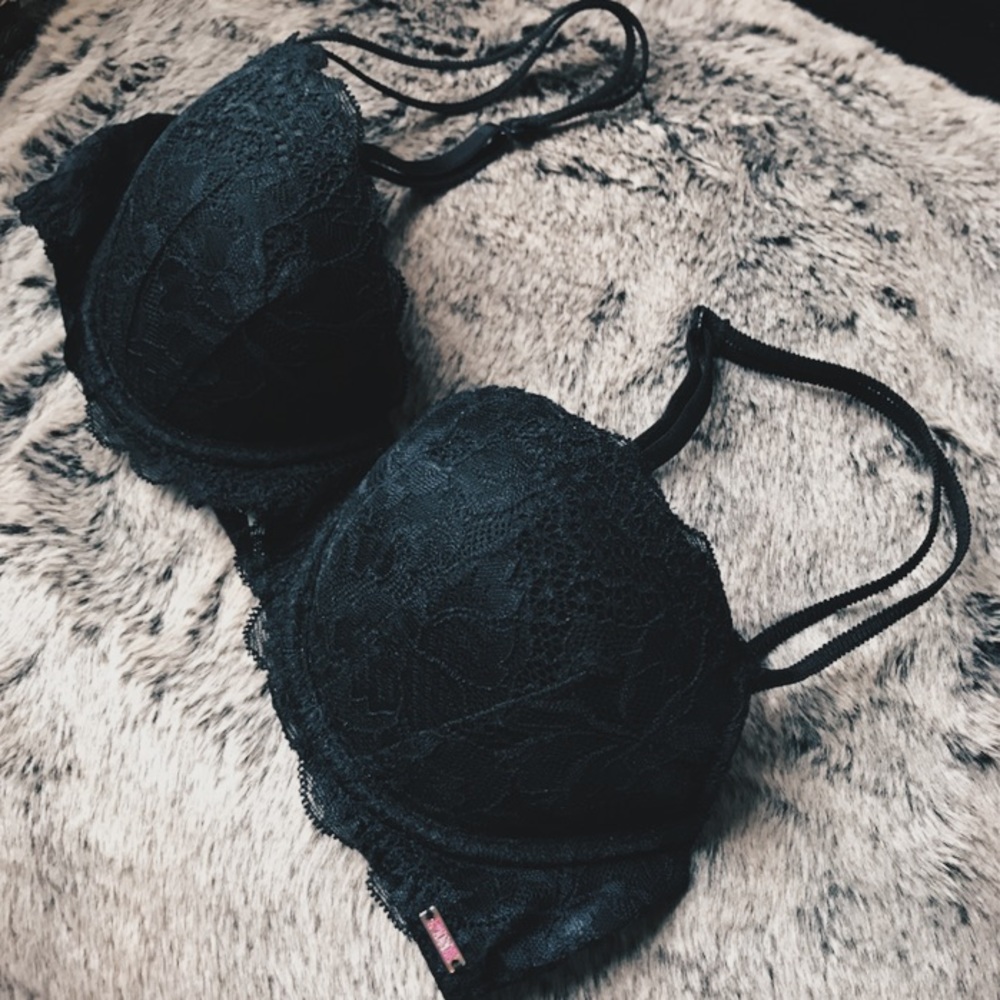 PINK Lace Push up bra