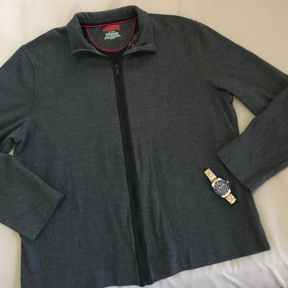 AlfAni SliM-FiT fuLl zIp sWeAtShiRt - Picture 5 of 11