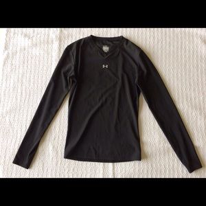 Black Tight Fit Under Armour Shirt