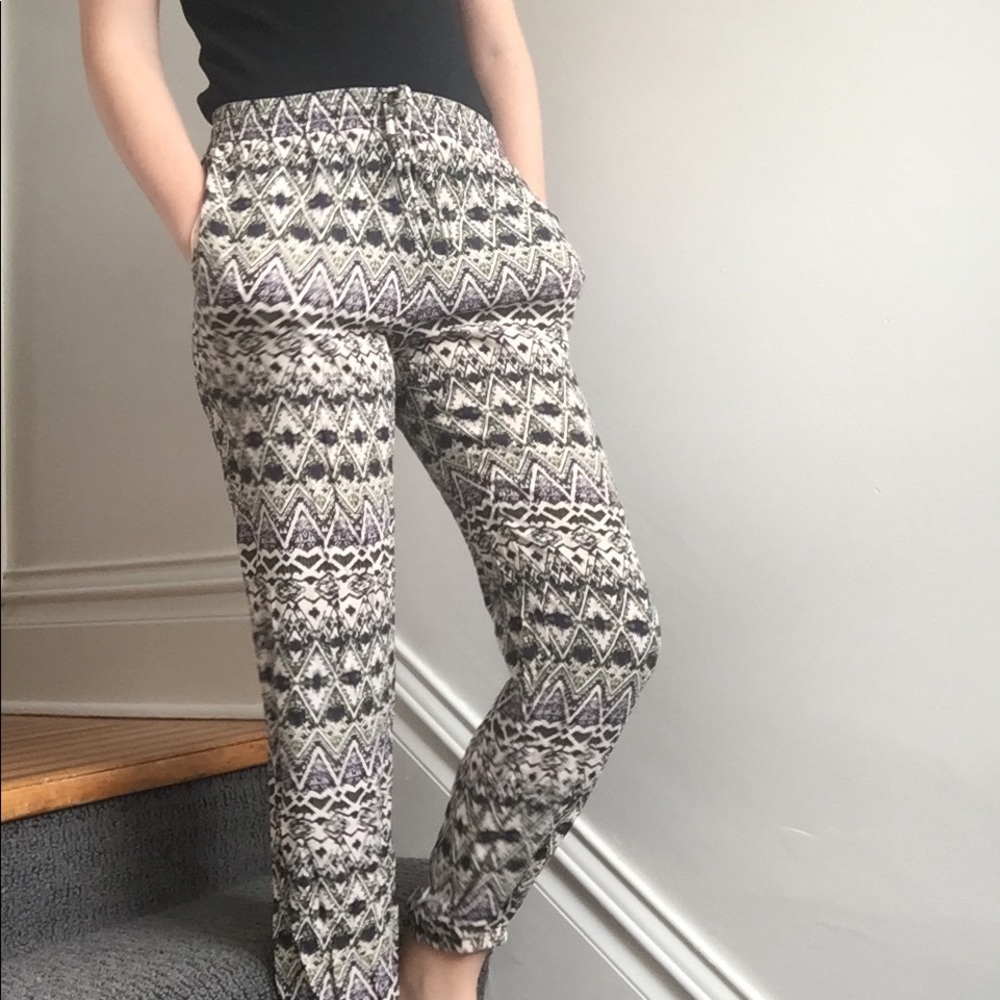 Flowy Patterned Pants