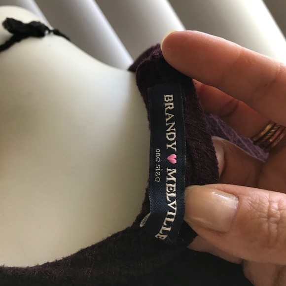 SOLD!!! Plum Brandy Melville Tee! - Picture 3 of 4