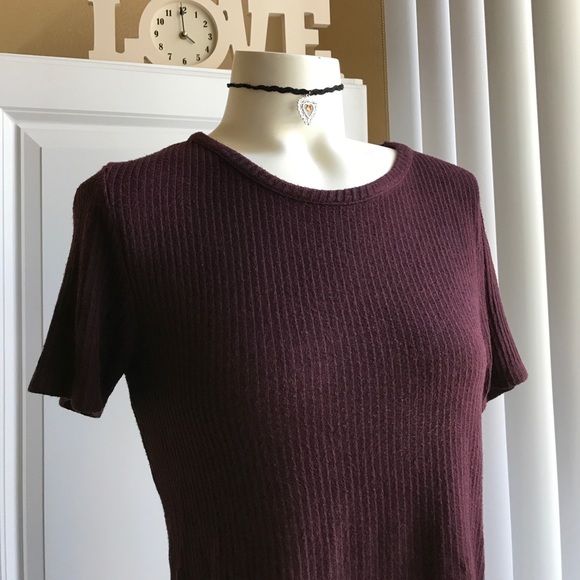SOLD!!! Plum Brandy Melville Tee! - Picture 4 of 4