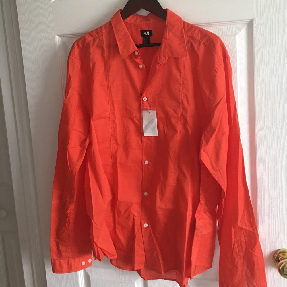 Orange shirt by H&M