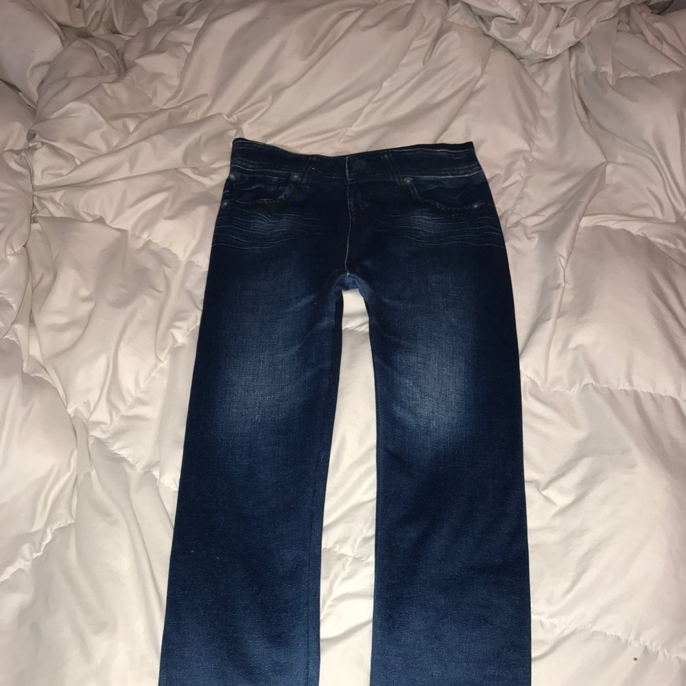 Jean leggings