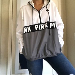Pink windbreaker