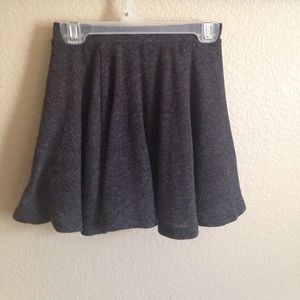 Gray skater skirt