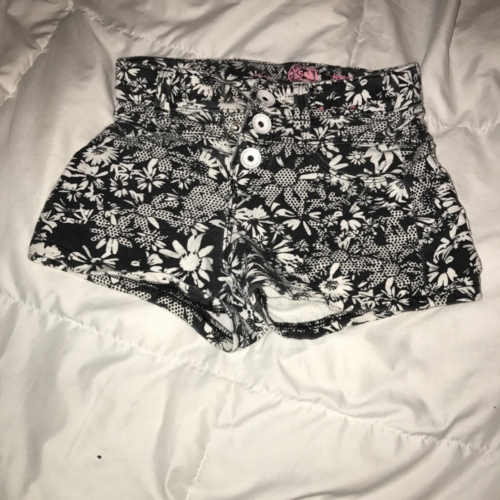 High waisted shorts