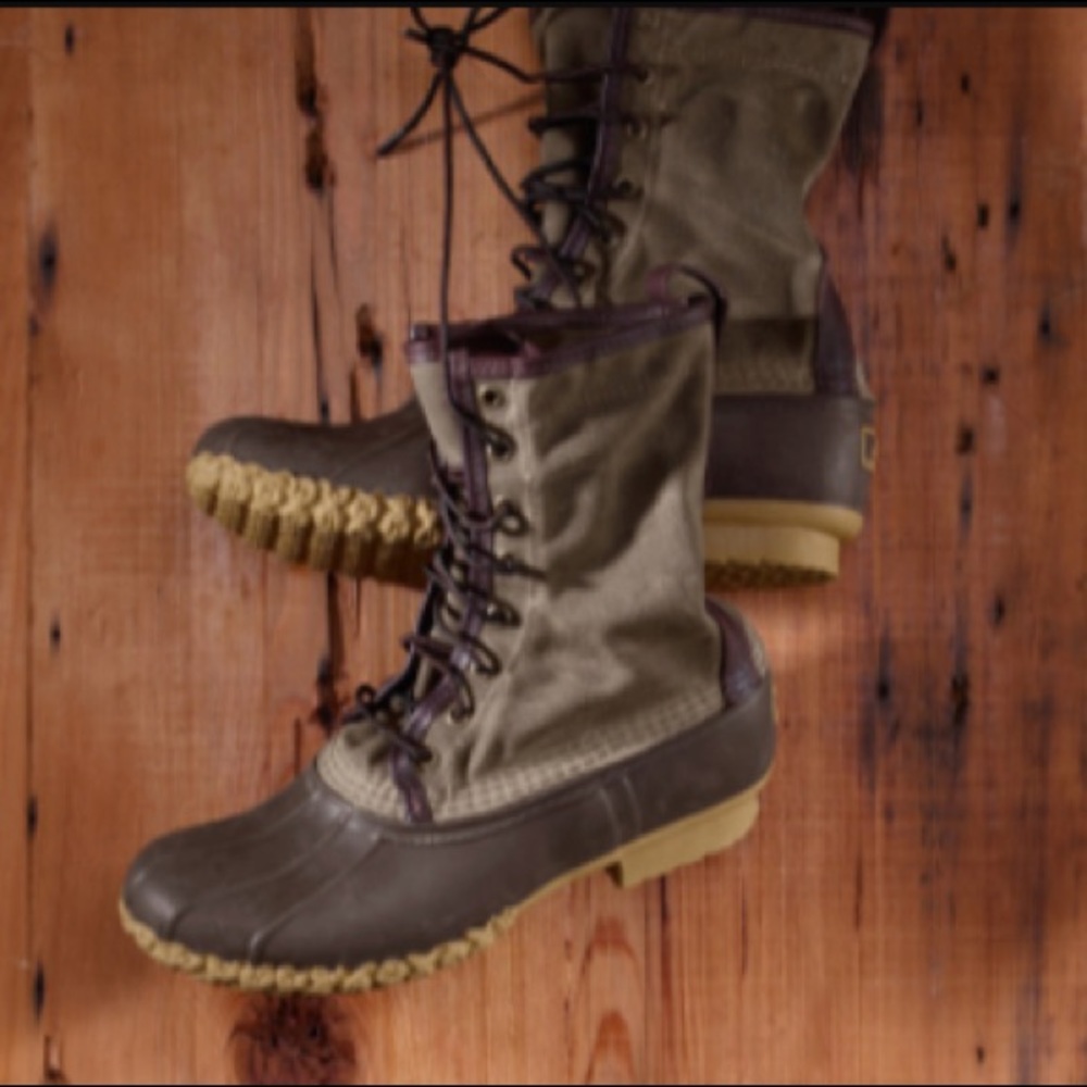 LLBean Signature Waxed-Canvas Maine Hunting Shoe