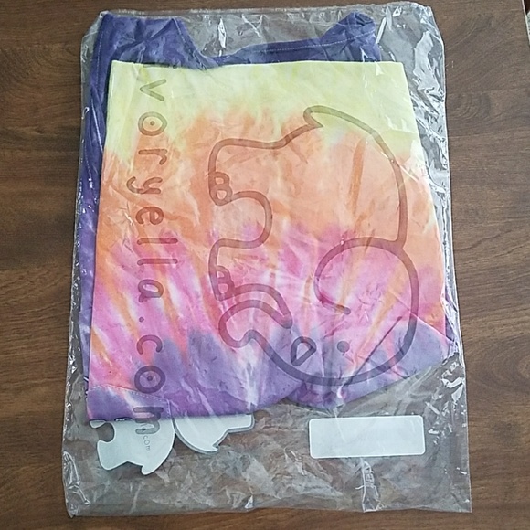 🔴SOLD🔴 Ivory Ella rainbow burst tie-dye tank - Picture 6 of 8