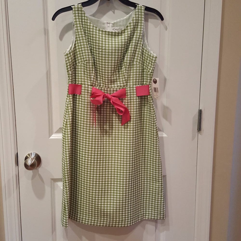 NWT Kim Rogers Petite Sleeveless Dress 4P