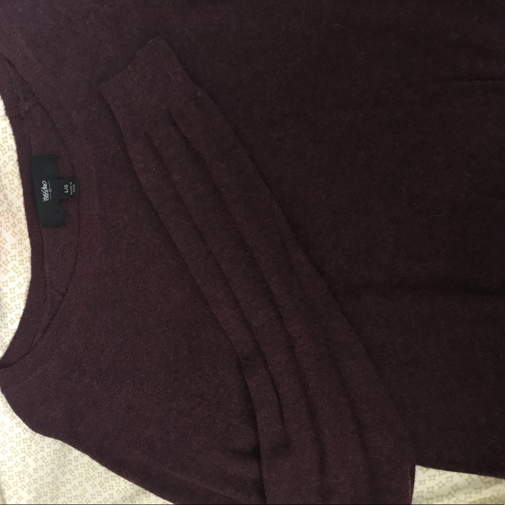 Maroon Wool Sweater