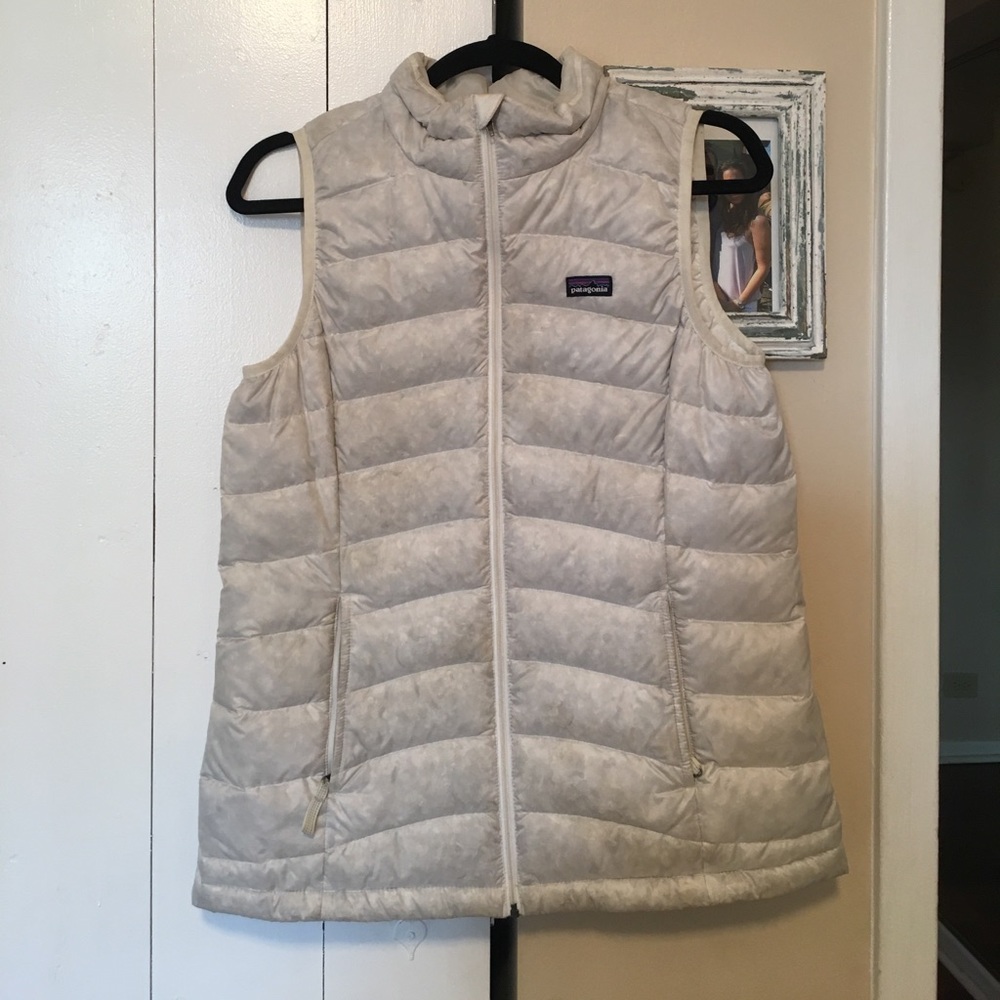 White Patagonia Vest