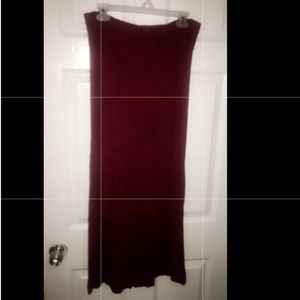 Rue 21 solid color maxi skirt