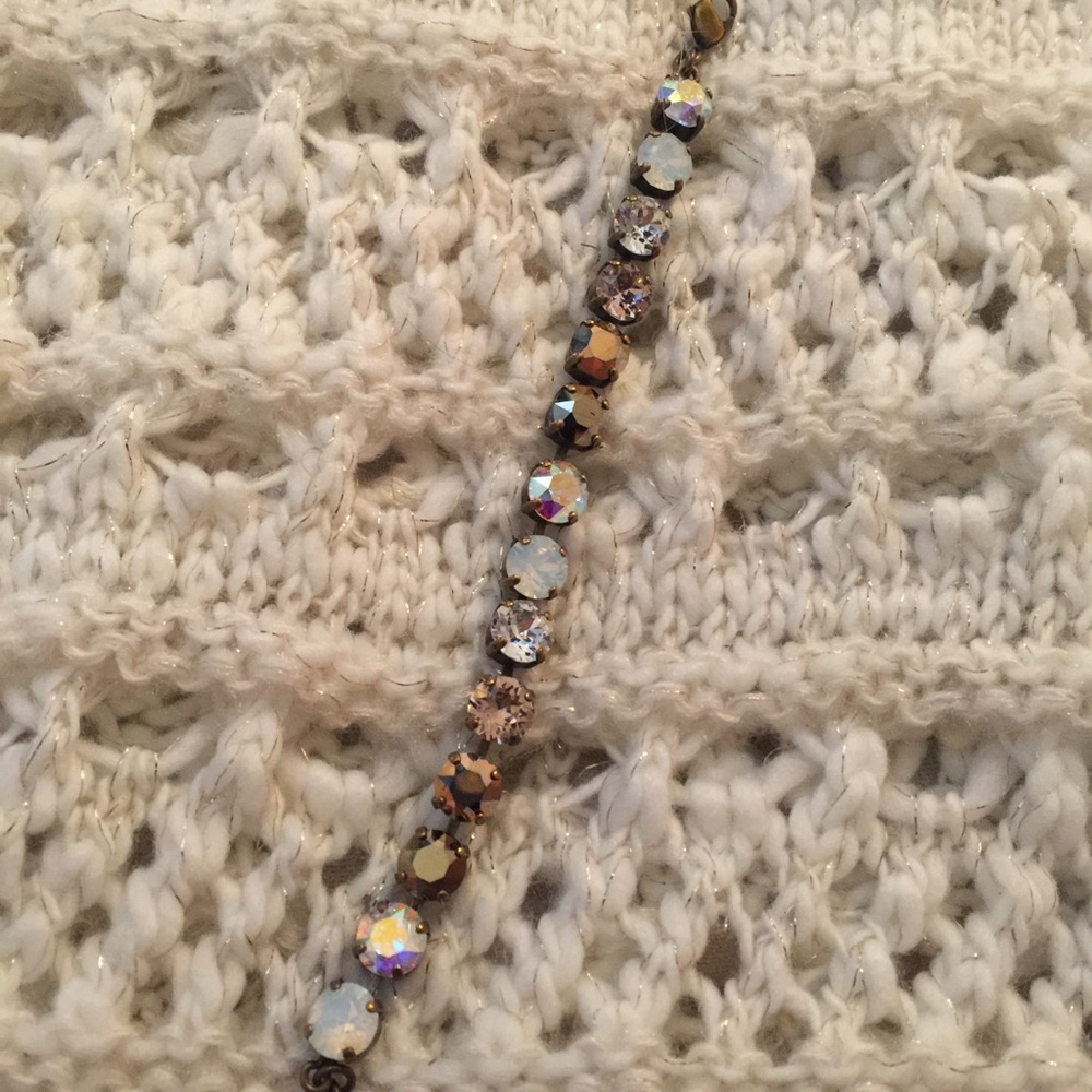 Swarovski crystal tennis bracelet