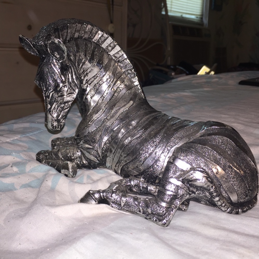 Zebra Shelf Decor