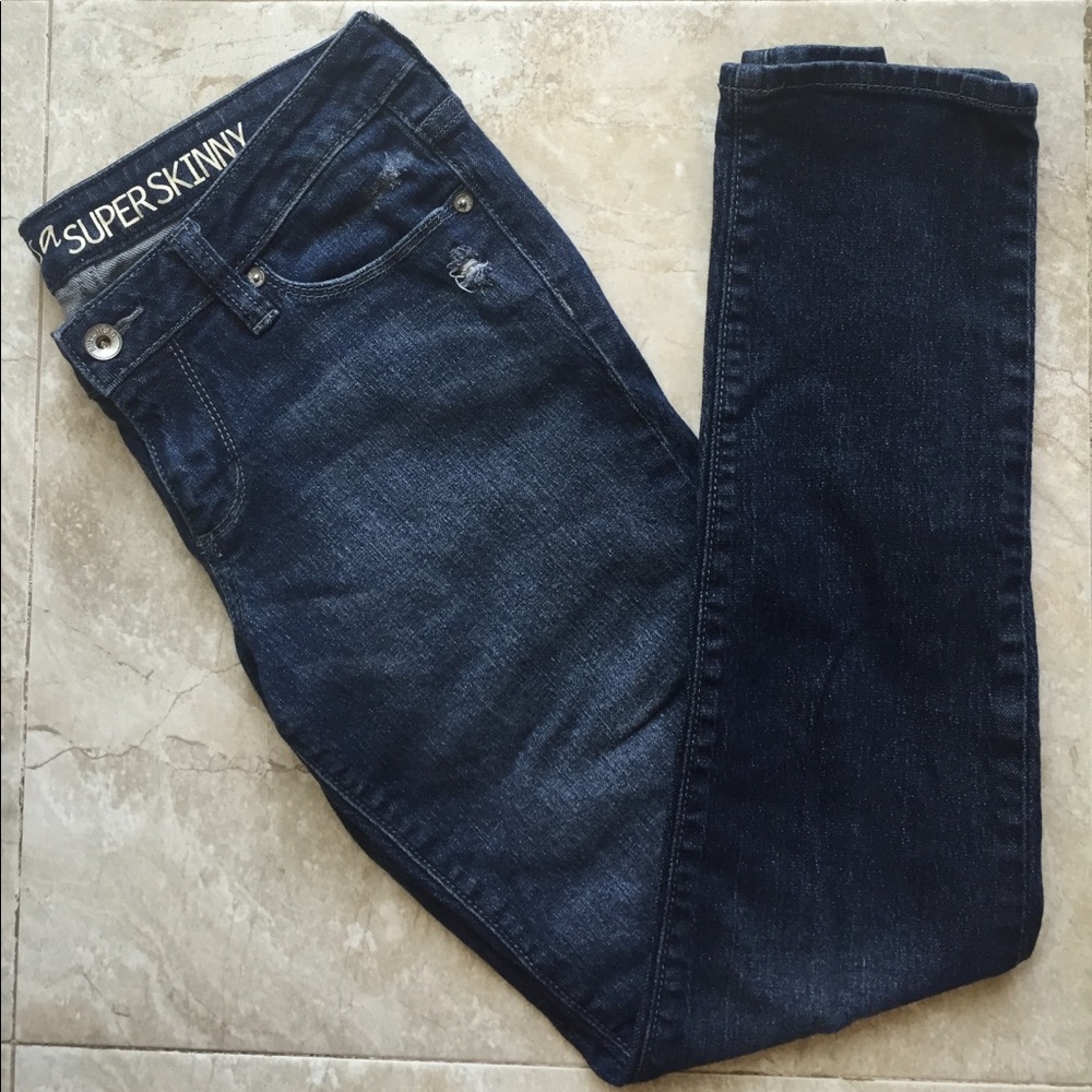 Hermosa Super Skinny Blue Jeans