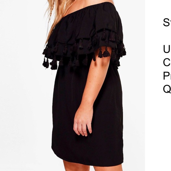 ASOS Curve Dresses & Skirts - Plus size off-the shoulder dress size 18 ASOS