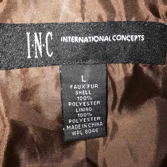 I.N.C ANIMAL PRINT JACKET - Picture 7 of 7