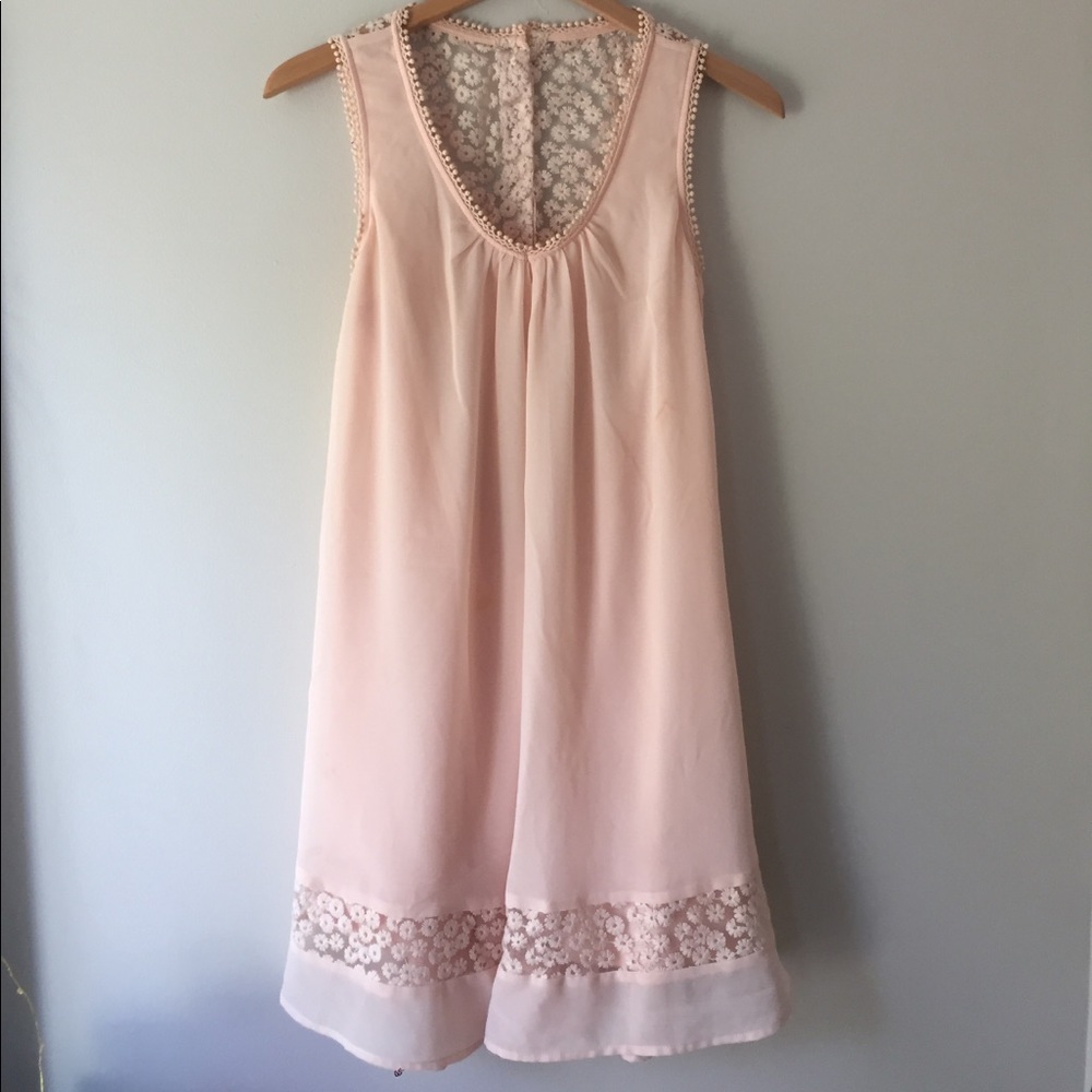 Gorgeous baby pink dress