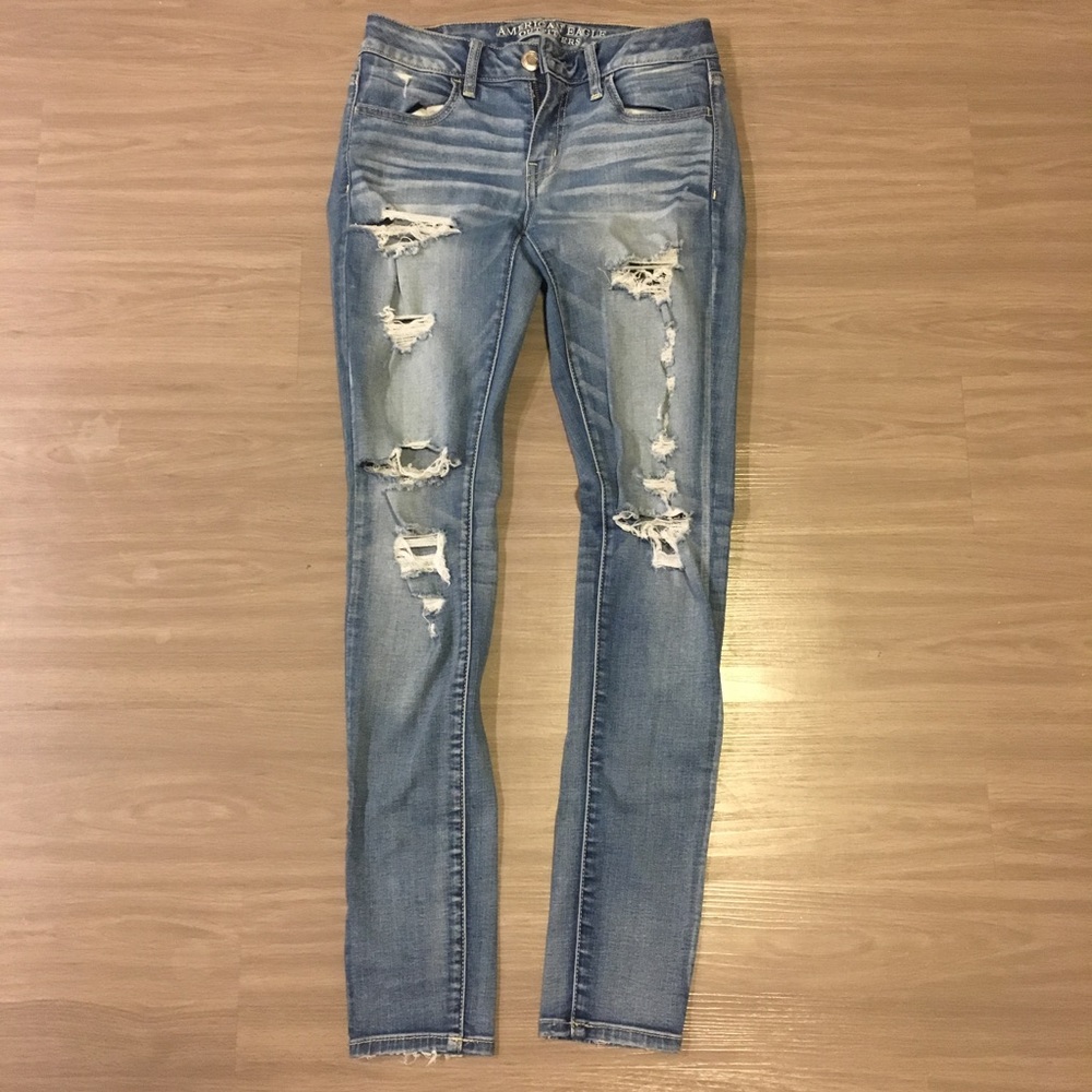 Pre Ripped Skinny Jeans